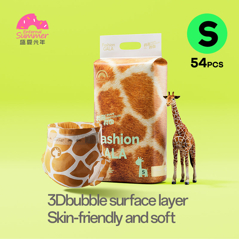 Subscription – Enternal Summer Gala Shape and Colour Series | 4 Packs + 5 Packs of Wipes Enternal Summer